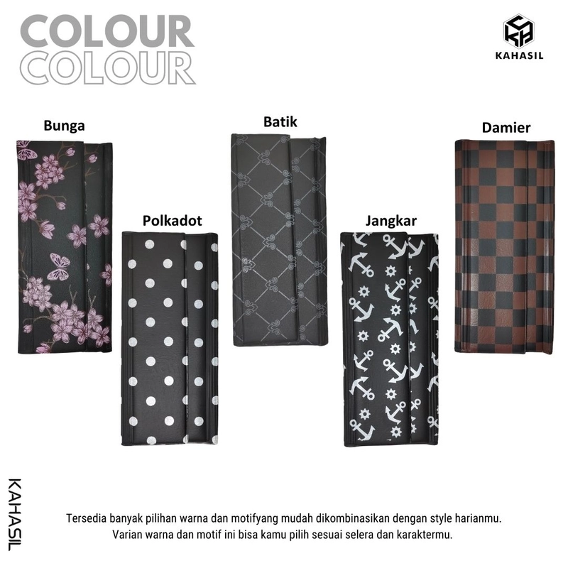 Product image KAHASIL - Dompet Wanita Wallet Organizer Pengatur Keuangan 32 Slot all variant BUNGA PUTIH